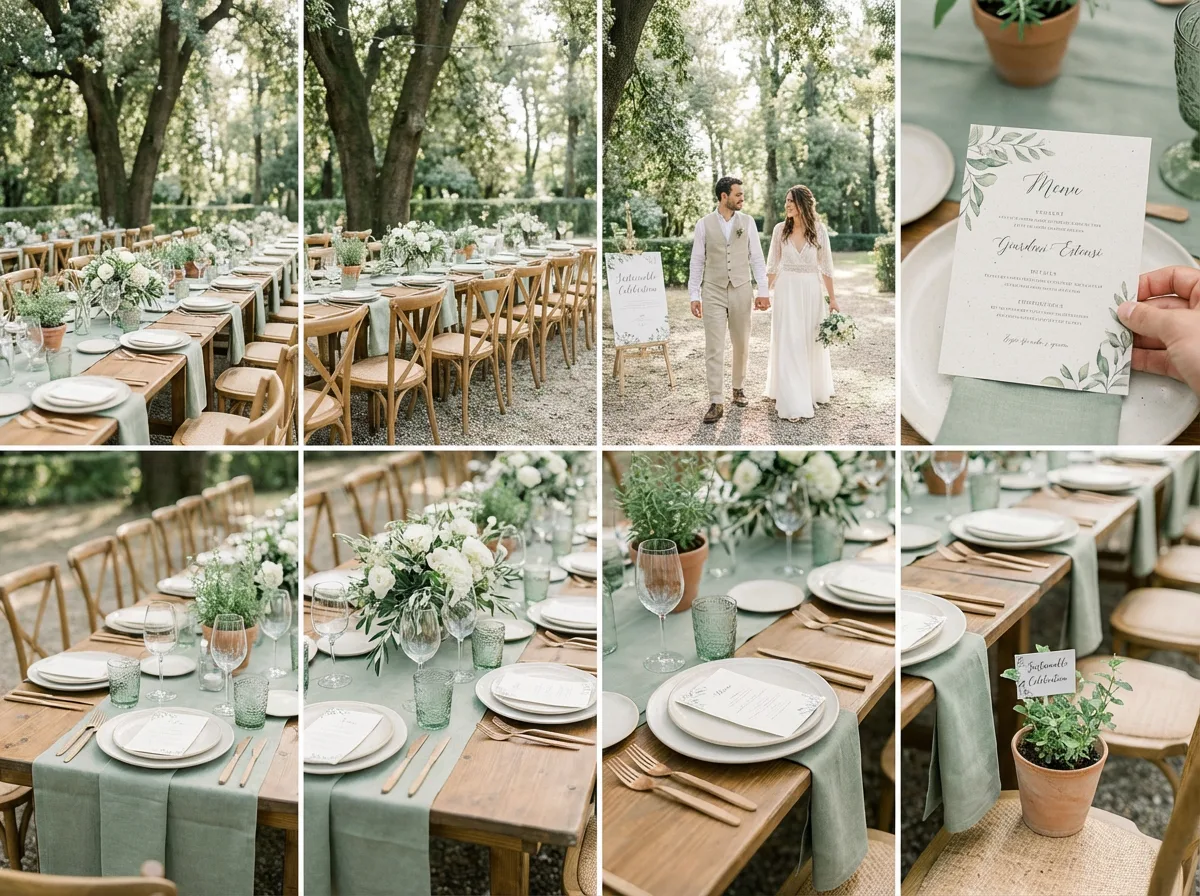 Centrotavola terrazza Lago Maggiore