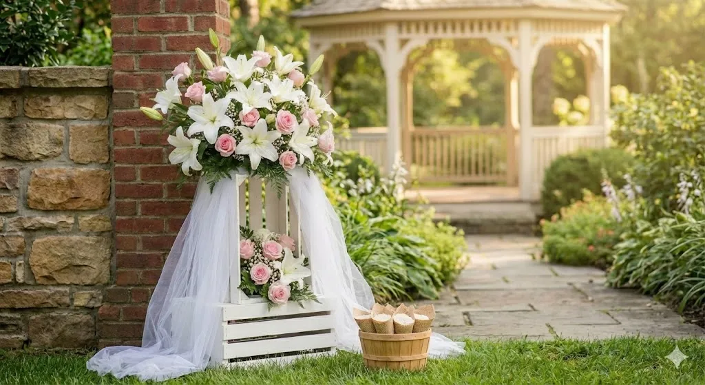 Dettaglio composizione giardino
