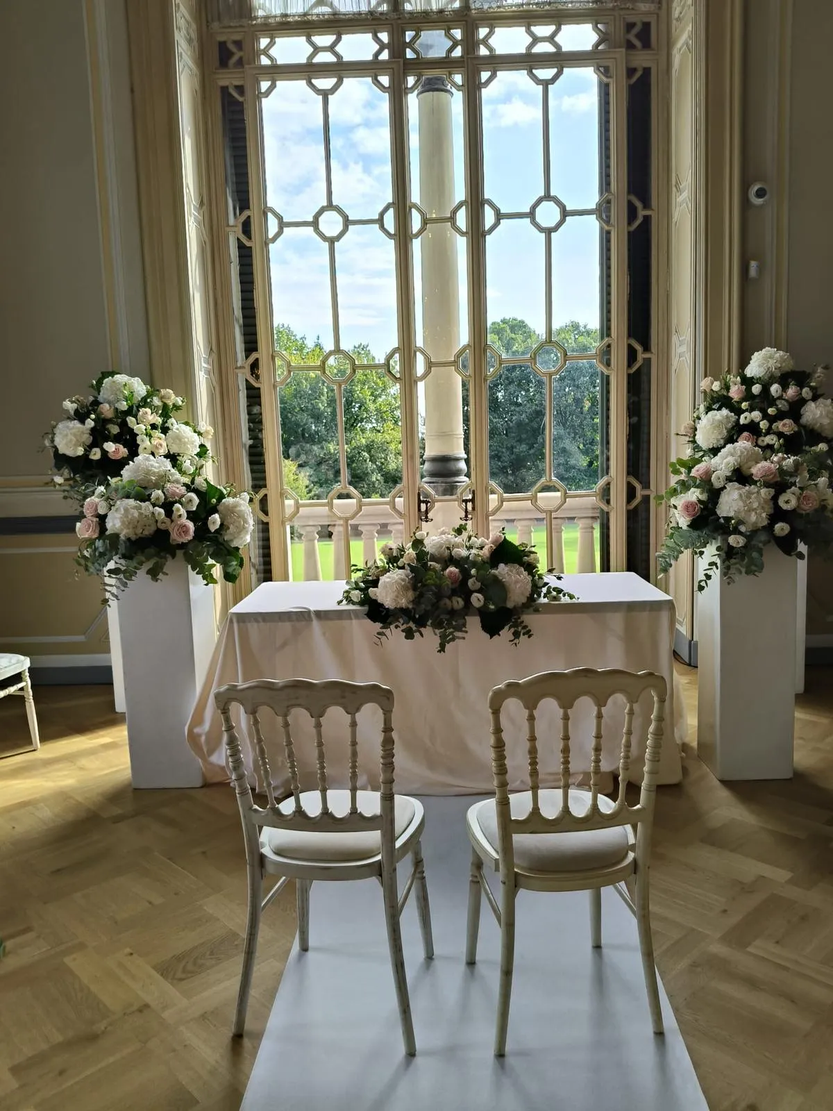 Altare cerimonia Ville Ponti